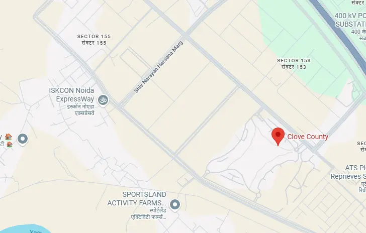 Clove County Location Map